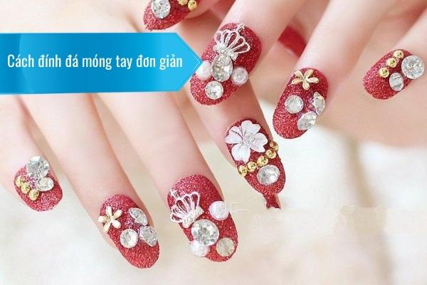 Top 35 mẫu nail chân đính đá sang trọng đẹp ấn tượng  Trường THPT Nguyễn  Quán Nho
