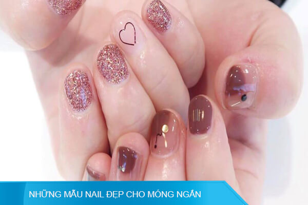 Nailbox thiết kế đính nơ hoạ tiết kẻ dạ tặng keo và dũa mẫu nail sang trọng   Shopee Việt Nam