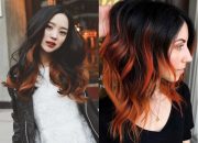 Nhuộm highlight cho tóc đen – Các màu nhuộm “hot trend”