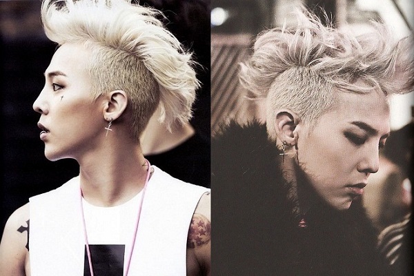Kiểu tóc Mohican cá tính của G-Dragon