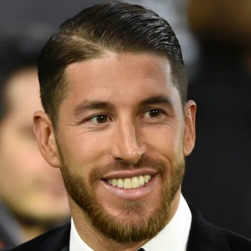 Kiểu tóc side part của Ramos