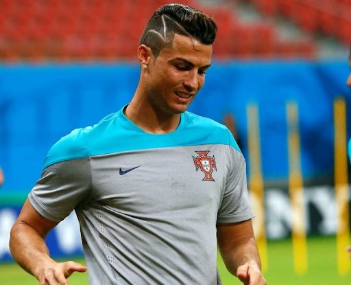 Với tạo hình kiểu Zigzag trông Ronaldo bắt mắt hơn rất nhiều