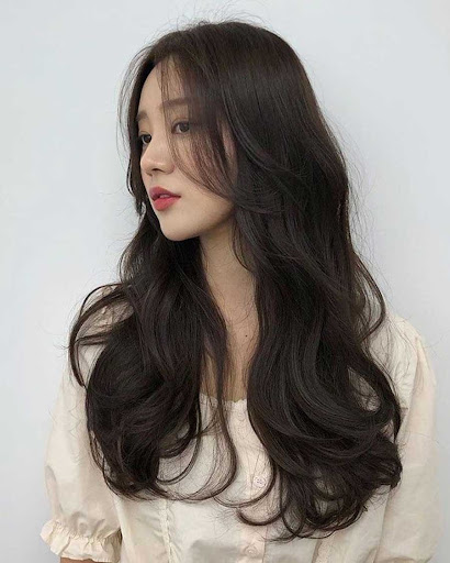 22 kiểu tóc nữ dài Hàn Quốc đẹp không cần chỉnh