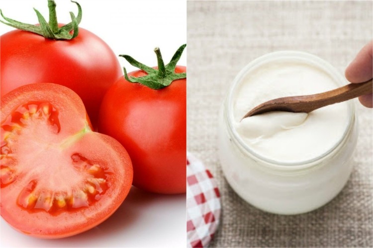 cách làm trắng da mặt tại nhà bằng cà chua