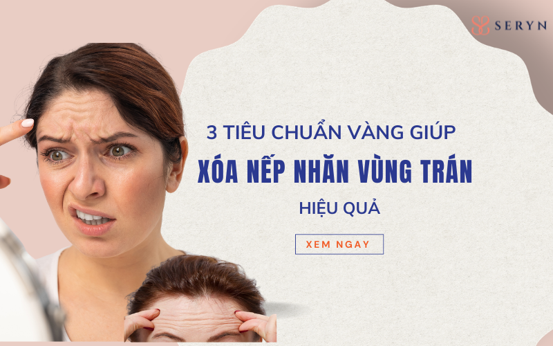 xóa nếp nhăn trán